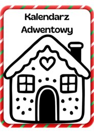 Kolorowanki- Kalendarz Adwentowy