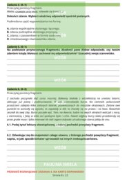 Próbny egzamin ósmoklasisty - Akademia pana Kleksa