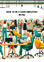 Business English: How to be a good employee B1/B2. Gotowa lekca, karty pracy, worksheet. Angielski dla dorosłych