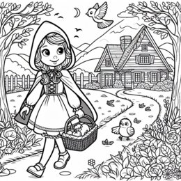 Dzień Dziecka w przedszkolu, scenariusz, kolorowanki XXL