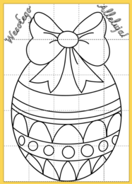 Kolorowanka XXL na Wielkanoc – Kreatywna Zabawa dla Przedszkolaków!