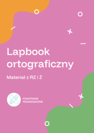 Lapbook ortograficzy- wyrazy z rz, ż.