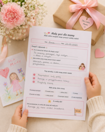 Mały gest dla mamy – karta wychowawcza