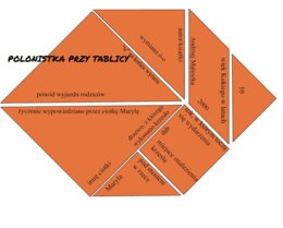 Tangram "Czerwone krzesło"