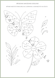 Wiosenne mnożenie i dzielenie