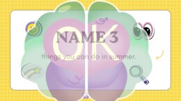 Name 3 – Things You Can Do Edition Poziom: Kids – A2 Liczba stron: 20 mówienie, słownictwo, gra językowa, aktywność na rozgrzewkę, dzieci, szkoła podstawowa, nauka przez zabawę, can, komunikacja, pomysły na lekcję, speaking. speaking activity, vocabulary