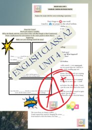 English Class A2 Unit 4 Useful things