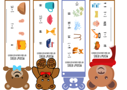 Zakładki Dzień Pluszowego Misia