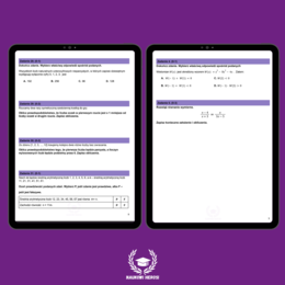 Zbiór arkuszy maturalnych cz.1 - Mat P