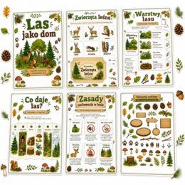 Lapbook. Las jako dom