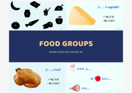 Food Groups - grupy pokarmowe