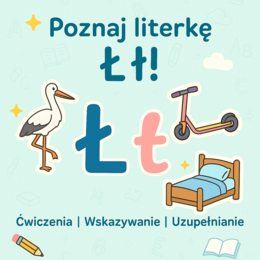 Ł i ł. Karta pracy. Sprawdzian