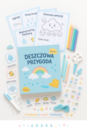 Karta pracy "Deszczowa przygoda"