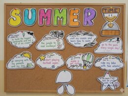 SUMMER Visual Project – Gotowa gazetka i projekt lekcji (Klasy 4-6)