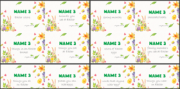 Easter (Wielkanoc) gra Name 3 /56 kart