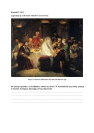 📃Test historycznoliteracki – język polski – matura Renesans