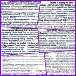 Przebieg II wojny światowej – komplet NOTATEK