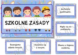 SZKOLNE ZASADY