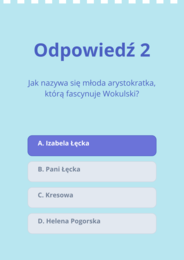Lalka – 20 pytań i odpowiedzi | Łatwy quiz powtórkowy | Prezentacja na lekcję | Matura