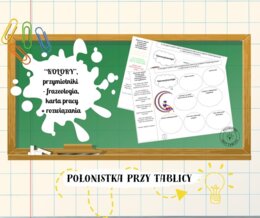 Przymiotnik kolory frazeologia karta pracy frazeologizmy + rozwiązania
