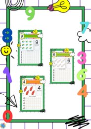 ARKUSZE MATEMATYCZNE OD 1 DO 10 ĆWICZENIA DLA PRZEDSZKOLAKÓW