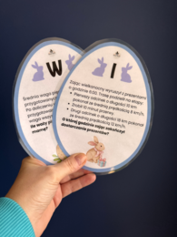 WIELKANOC - szukanie pisanek matematyka E8 - nauka i zabawa - egzamin ósmoklasisty - BONUS: girlanda