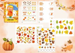 JESIENNA KSIĄŻECZKA AKTYWIZUJĄCA DLA PRZEDSZKOLAKÓW.