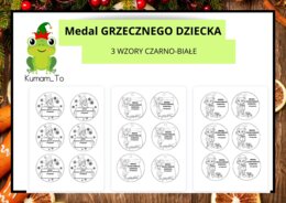Medal Grzecznego Dziecka