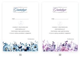 Uniwersalne: Podziękowania dla Rodziców/ gratulacje dla uczniów - zakończenie szkoły