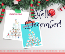 Kalendarz adwentowy - wersja angielska