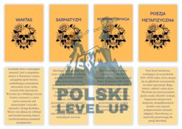 Fiszki literackie_barok_Polski Level Up