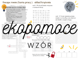 Podsumowanie działu - Karta pracy - escape room - BIOLOGIA - Układ Krążenia
