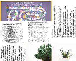 Gra planszowa "Ortograficzne potyczki"