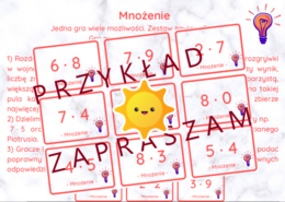 Gra mnożenie. Tabliczka mnożenia - gry edukacyjne