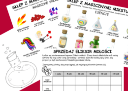PROPORCJE. Projekt matematyczny: ELIKSIR MIŁOŚCI. Nauczanie Oparte na Projektach (PBL)