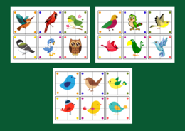 DZIEŃ PTAKÓW – puzzle – układanka- układanki – biblioteka – świetlica – przedszkole – 36 wersji – WIOSNA