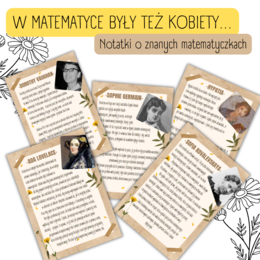 NOTATKI O ZNANYCH MATEMATYCZKACH - Dzień Kobiet