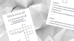 Crossword - Hist 806 Zwycięstwo aliantów