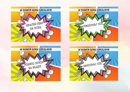 Garść pozytywnych myśli na nowy rok szkolny - materiał na gazetkę.