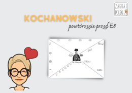 Powtórzenie przed E8 - Jan Kochanowski [karta pracy]