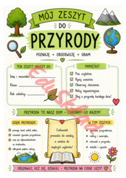 🌍 Zadbaj o zeszyt – Przyroda