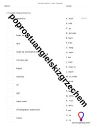 Junior Explorer 4 – Unit 6 – testy