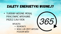 Energia z wody - PREZENTACJA - Pomysł na ciekawą lekcję o ekologii - na zajęcia z przyrody/biologii/godzinę wychowawczą