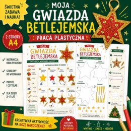 Praca plastyczna. Moja Gwiazda Betlejemska