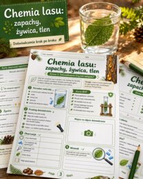 Chemia lasu: zapachy, żywica, tlen