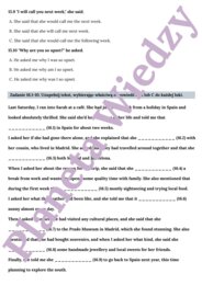 MOWA ZALEŻNA - E8– Zbiór zadań do egzaminu ósmoklasisty z języka angielskiego. Poziom A2/A2+ – 20 STRN ZADAŃ, zamiana zdań na mowę zależna, poprawna składnia, zmiany czasów, wypełnianie luk w tekście, tworzenie własnych zdań i historii + ODPOWIEDZI