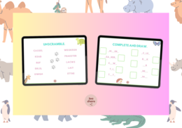 KLASA 3 zestaw ZWIERZĘTA + CZĘŚCI CIAŁA ZWIERZĄT + HAVE GOT