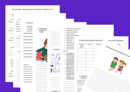 POWRÓT DO SZKOŁY – ćwiczenia gramatyczne, ortograficzne, redakcyjne – gramatyka- ortografia kl. 4-6 - szkoła