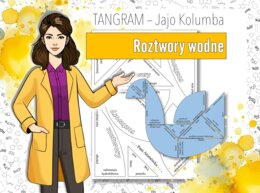 Woda i roztwory: Rodzaje roztworów - Tangram, Jajo Kolumba (chemia, kl 7).