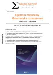 Próbny Arkusz  Matura Rozszerzona – Matematyka 2026 – Zgodny z CKE (+ Odpowiedzi)